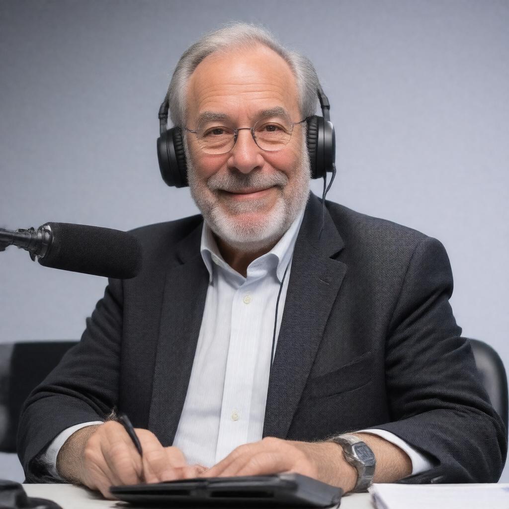 AI-created image of Robert Siegel