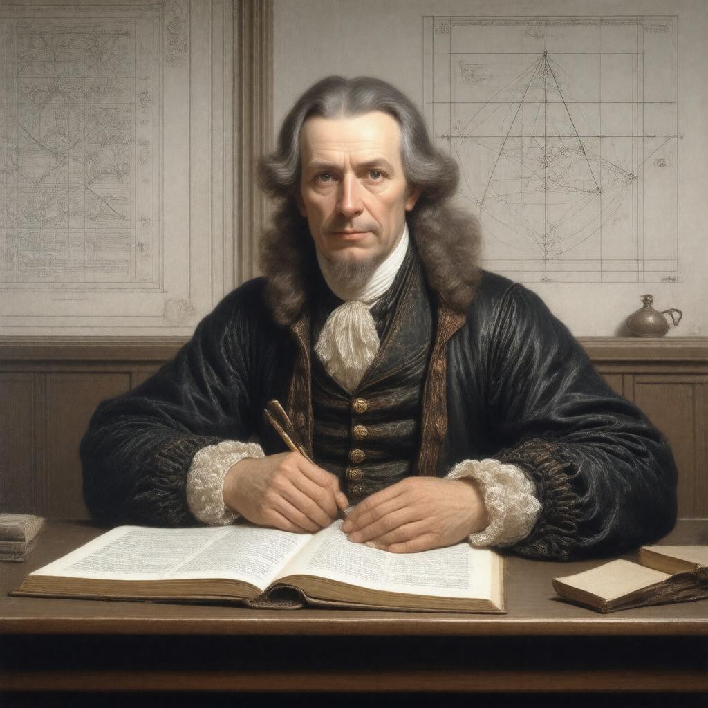 AI-created image of Robert Simson