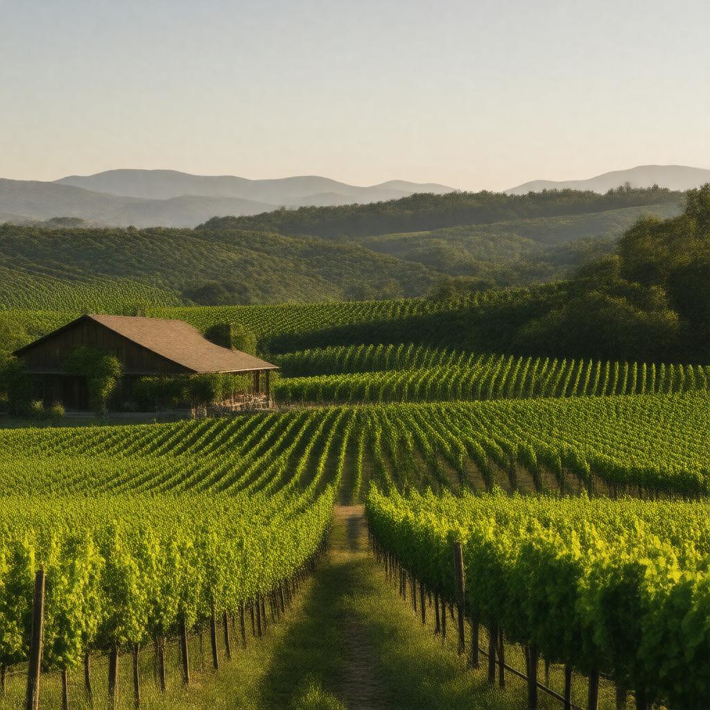 AI-created image of Robert Sinskey Vineyards