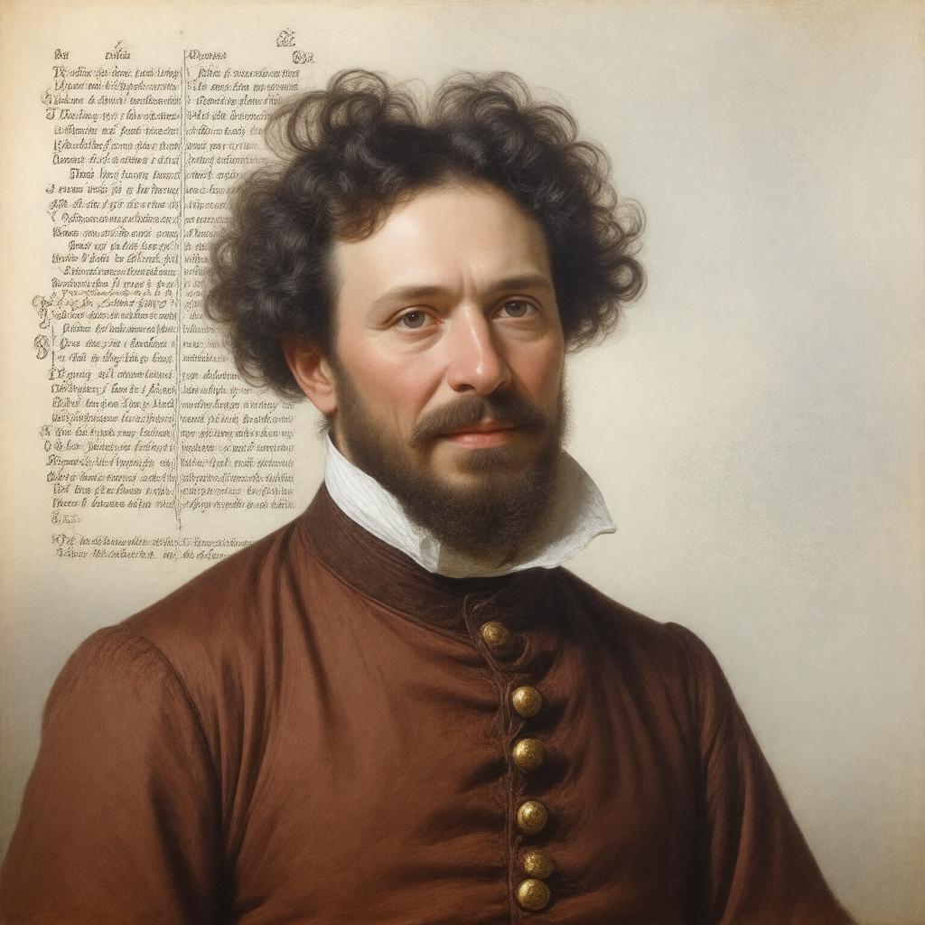 AI-created image of Robert Smirke (painter)