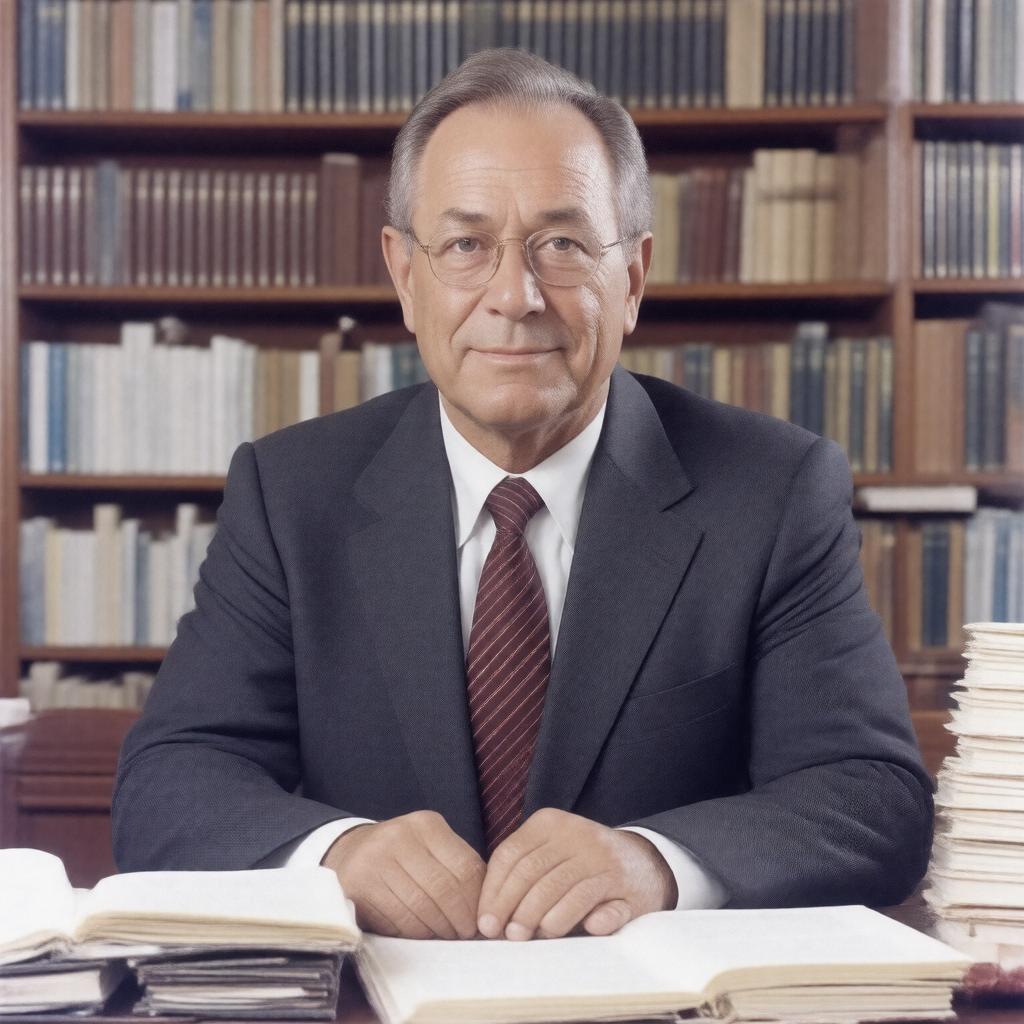 AI-created image of Robert Solow