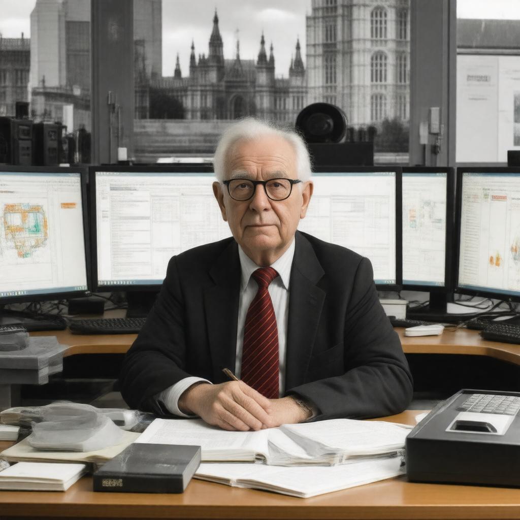 Click to view larger image AI-created image of Robert Spence