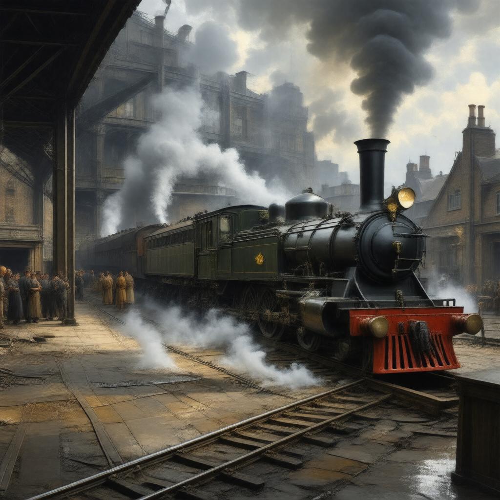 AI-created image of Robert Stephenson and Company