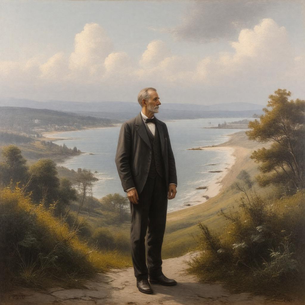 AI-created image of Robert Swain Gifford