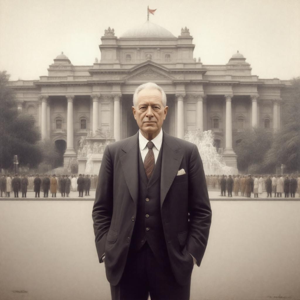 Click to view larger image AI-created image of Robert Tor Russell