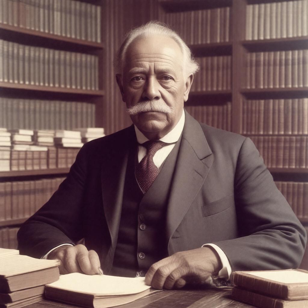 AI-created image of Robert Underwood Johnson