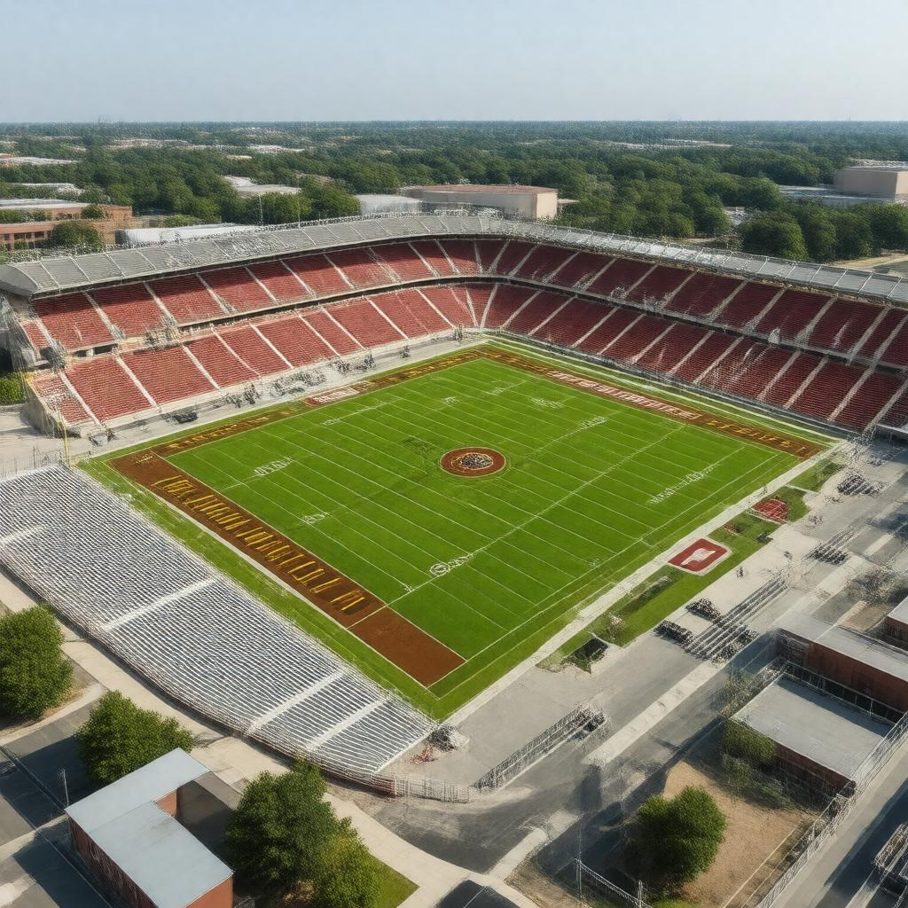 Click to view larger image AI-created image of Robert W. Plaster Sports Complex