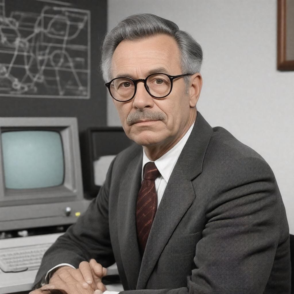 AI-created image of Robert W. Taylor