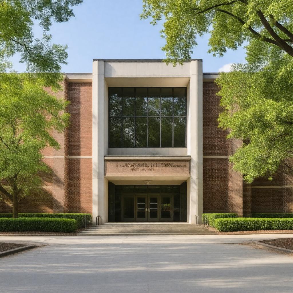 Click to view larger image AI-created image of Robert W. Woodruff Library
