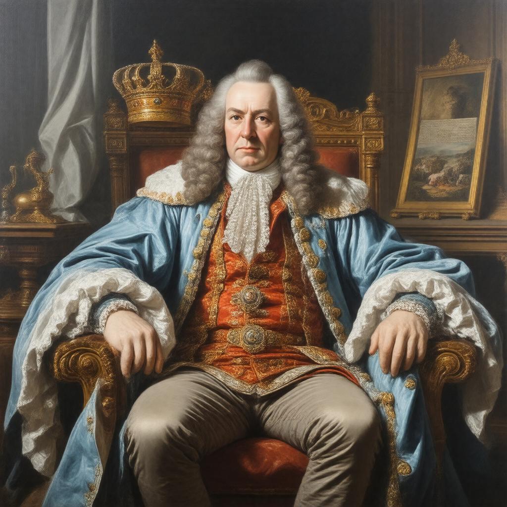 AI-created image of Robert Walpole