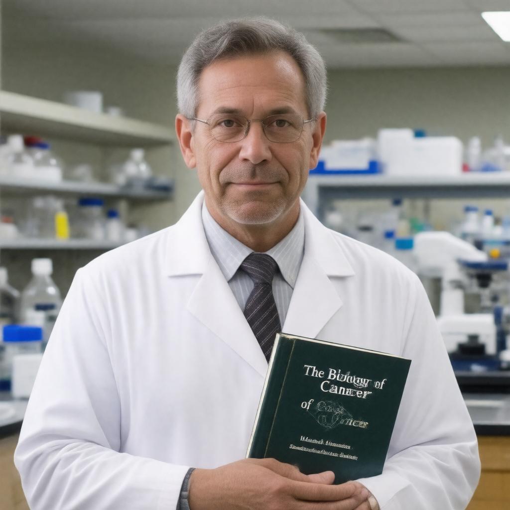 AI-created image of Robert Weinberg