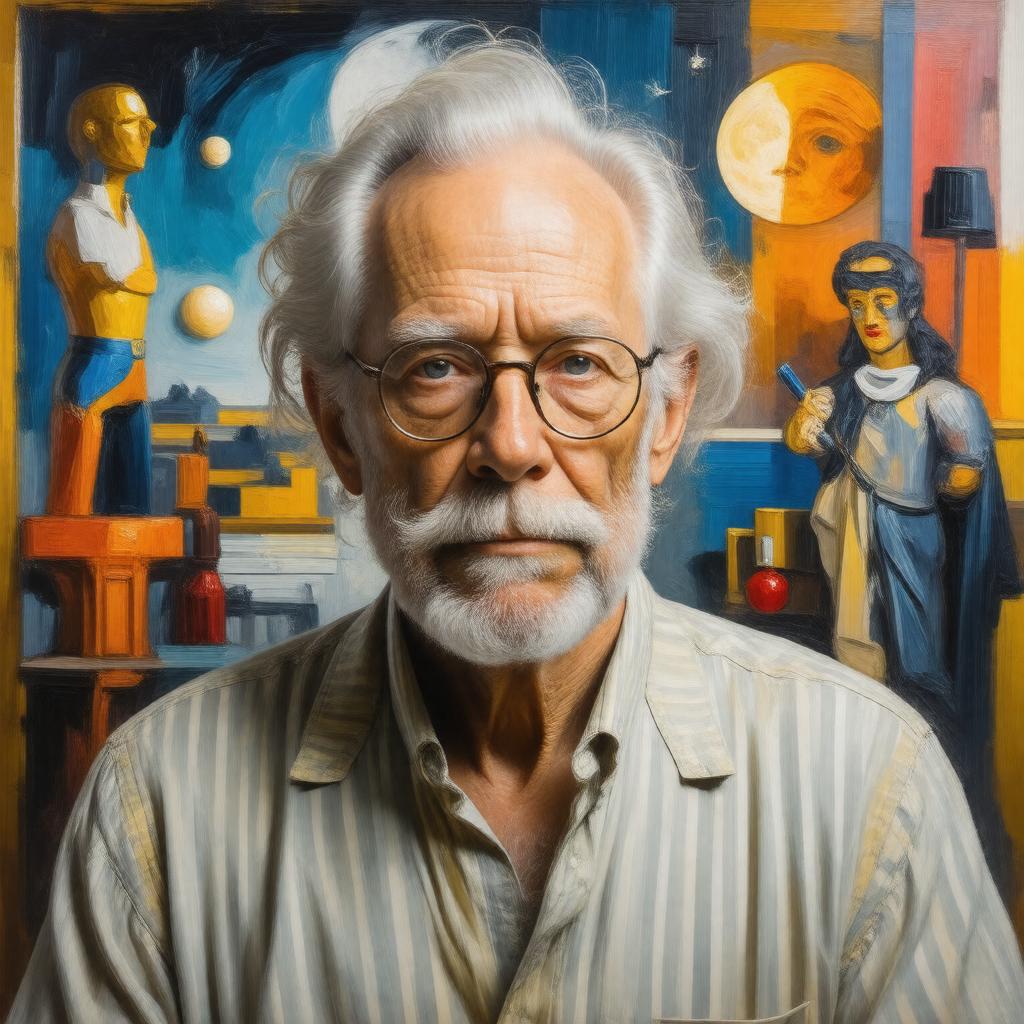 AI-created image of Robert Whitman