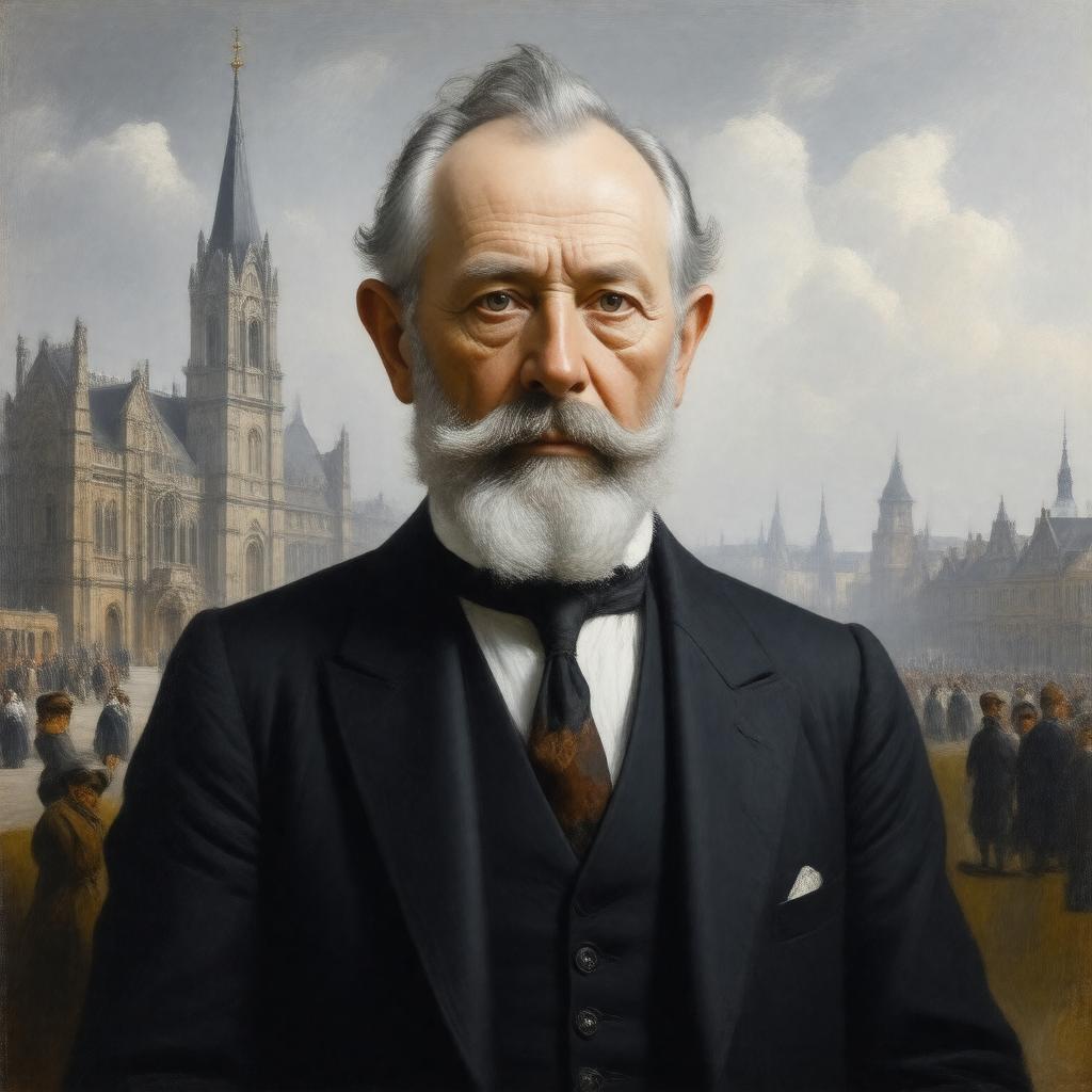 AI-created image of Robert William Edis