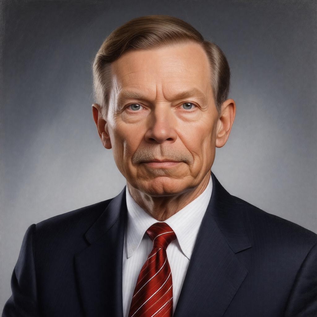 AI-created image of Robert Zoellick