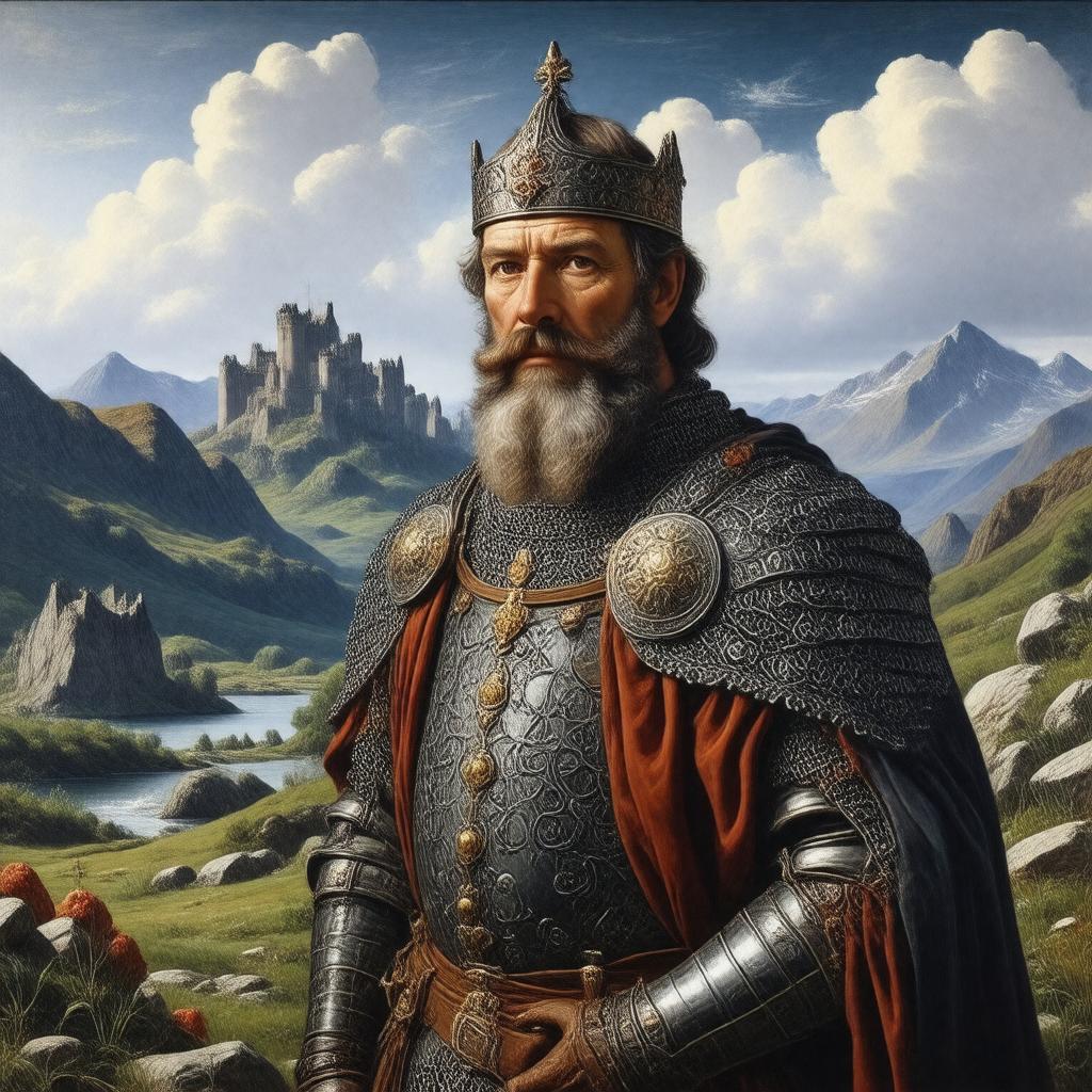 AI-created image of Robert the Bruce
