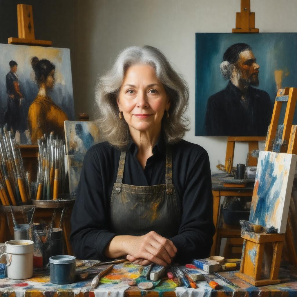 AI-created image of Roberta Ball