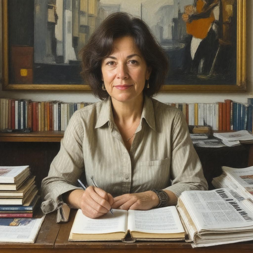 AI-created image of Roberta Smith