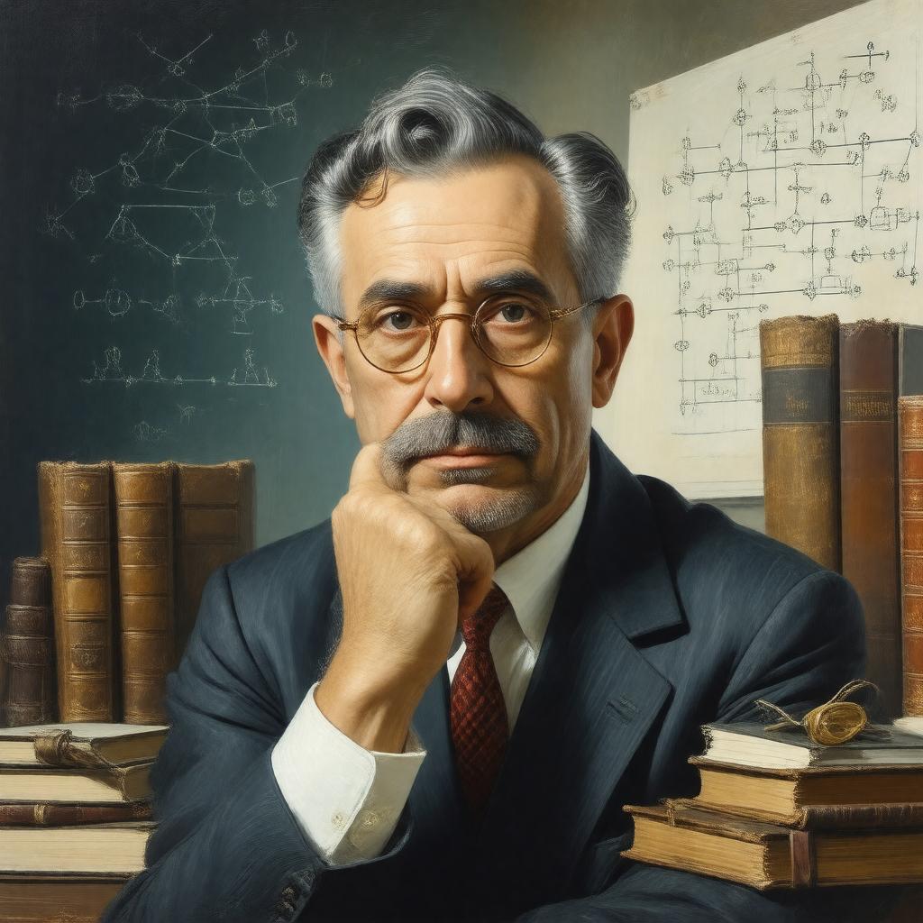 AI-created image of Roberto Mario Fano