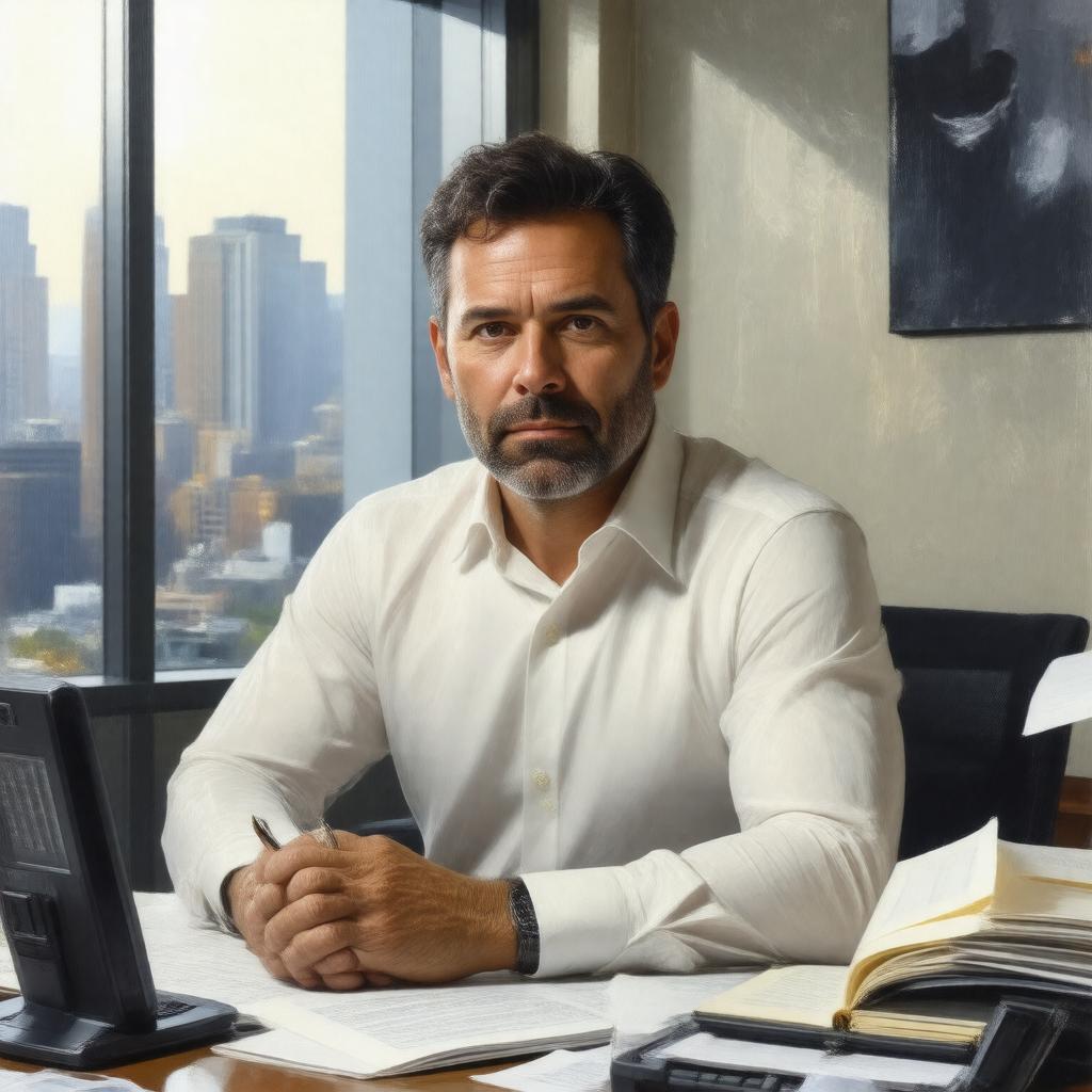 Click to view larger image AI-created image of Roberto Orci
