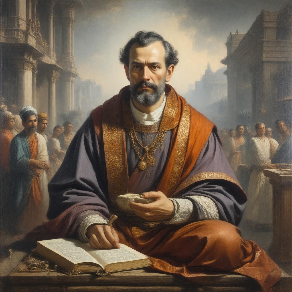 AI-created image of Roberto de Nobili