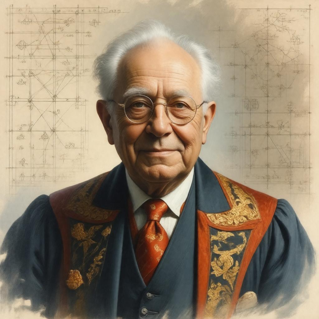 AI-created image of Robin Atiyah