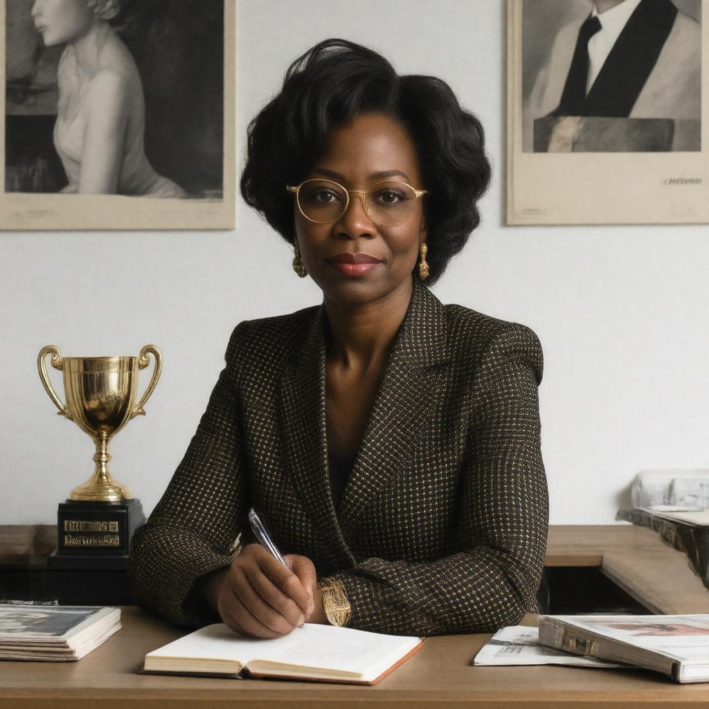 AI-created image of Robin Givhan