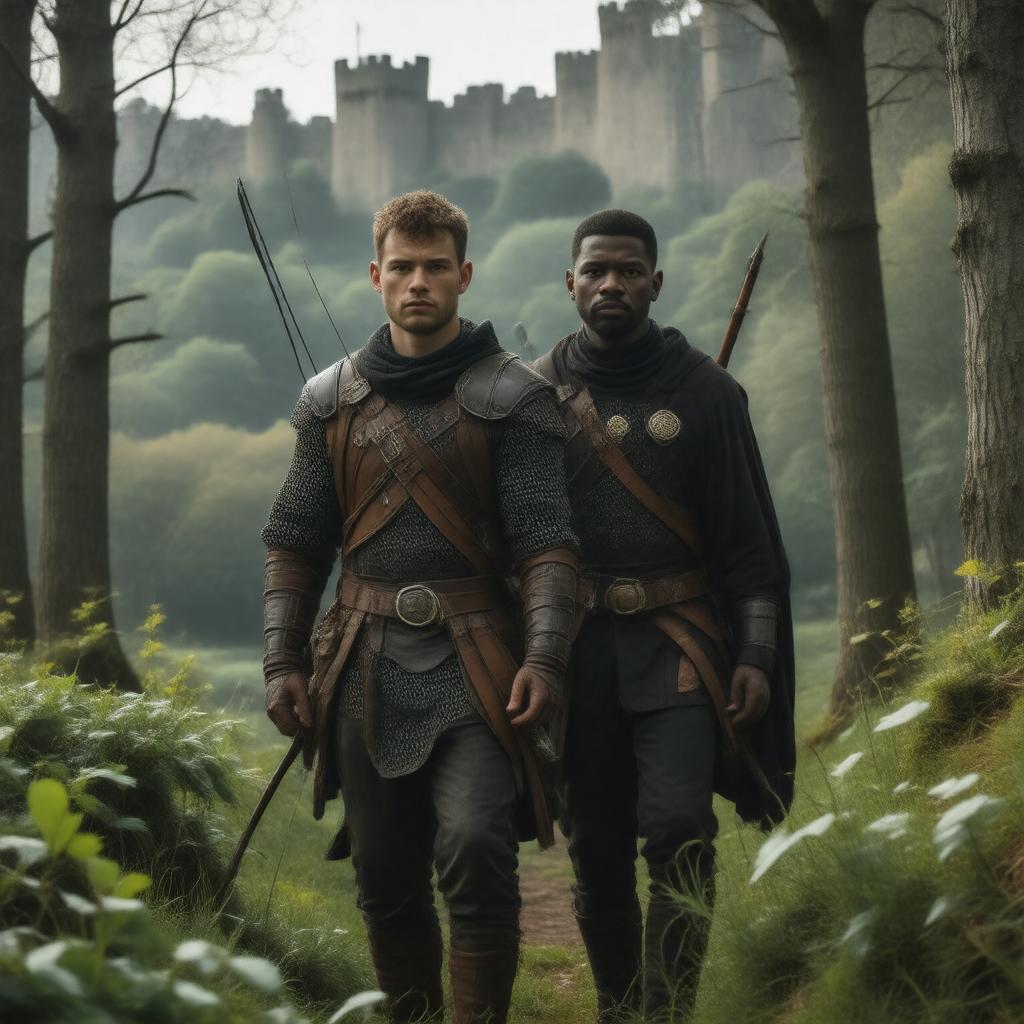 AI-created image of Robin Hood (2018)