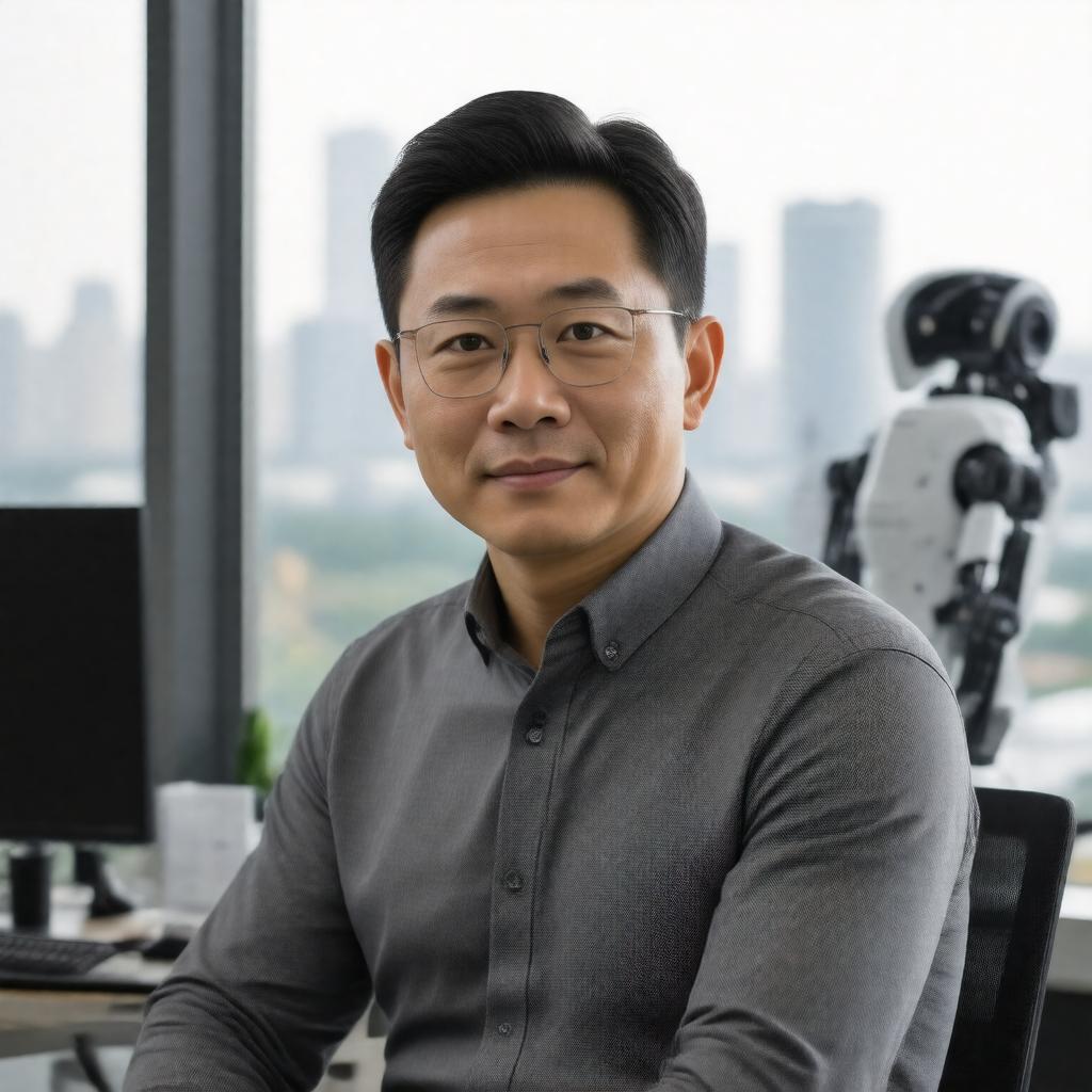 AI-created image of Robin Li