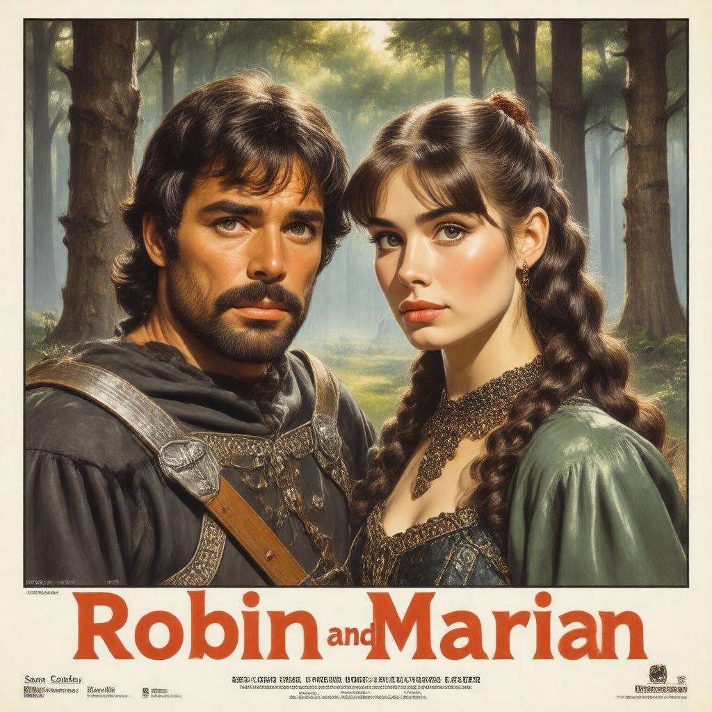 AI-created image of Robin and Marian
