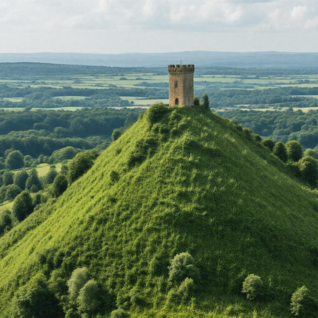 AI-created image of Robinswood Hill