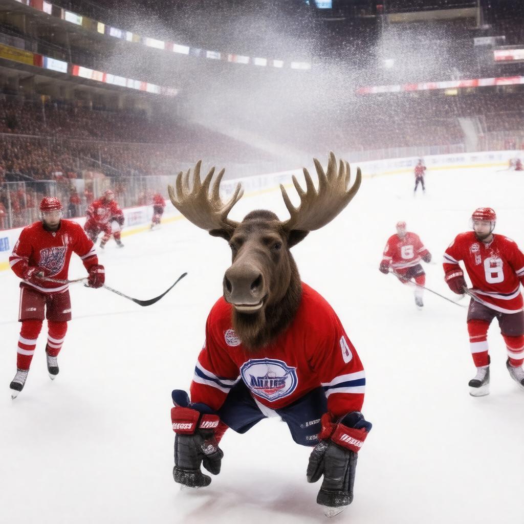 AI-created image of Rochester Americans