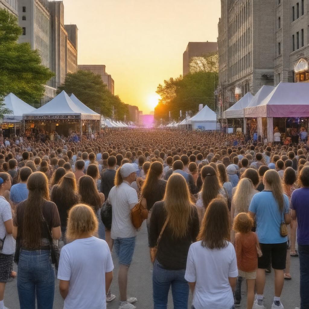 AI-created image of Rochester International Jazz Festival