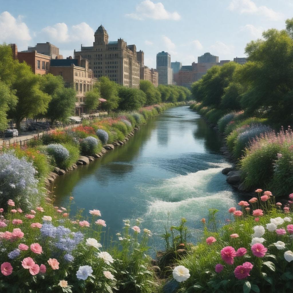 AI-created image of Rochester, New York