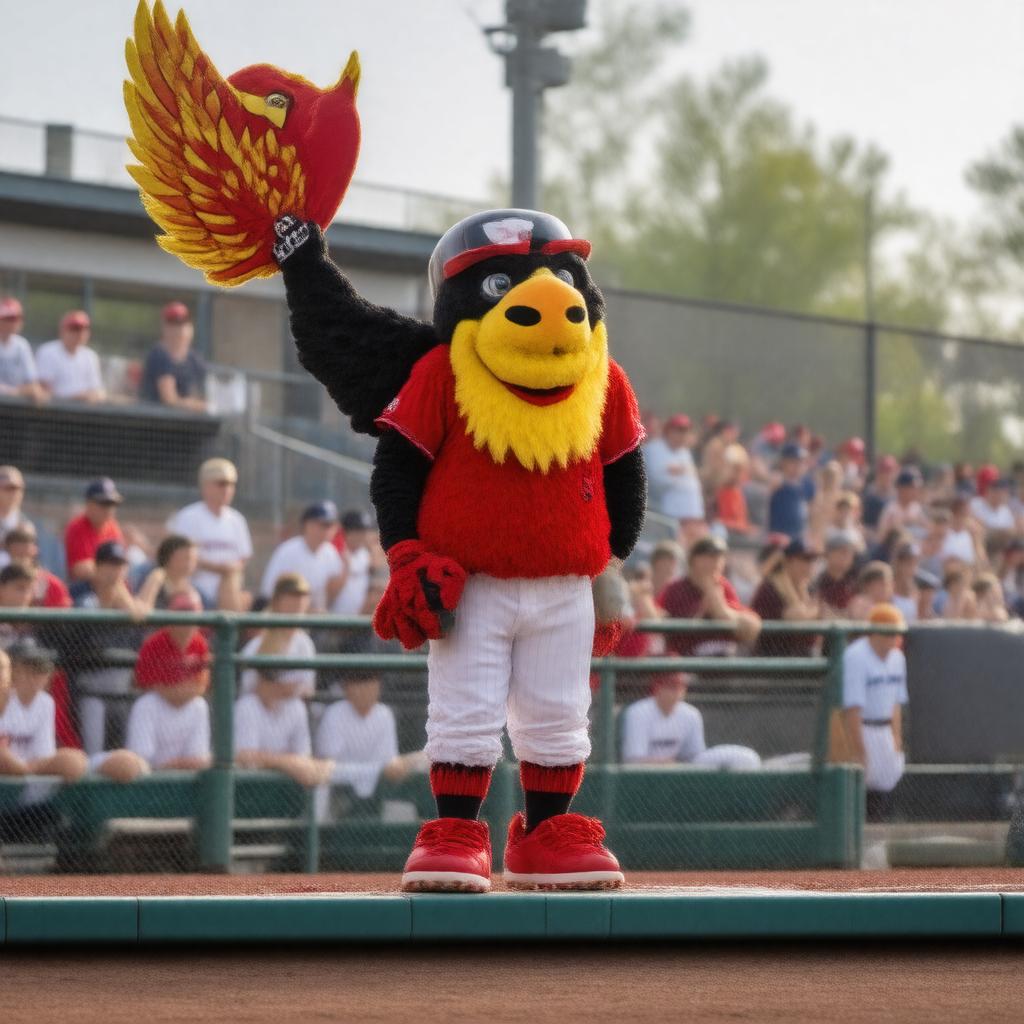AI-created image of Rochester Red Wings