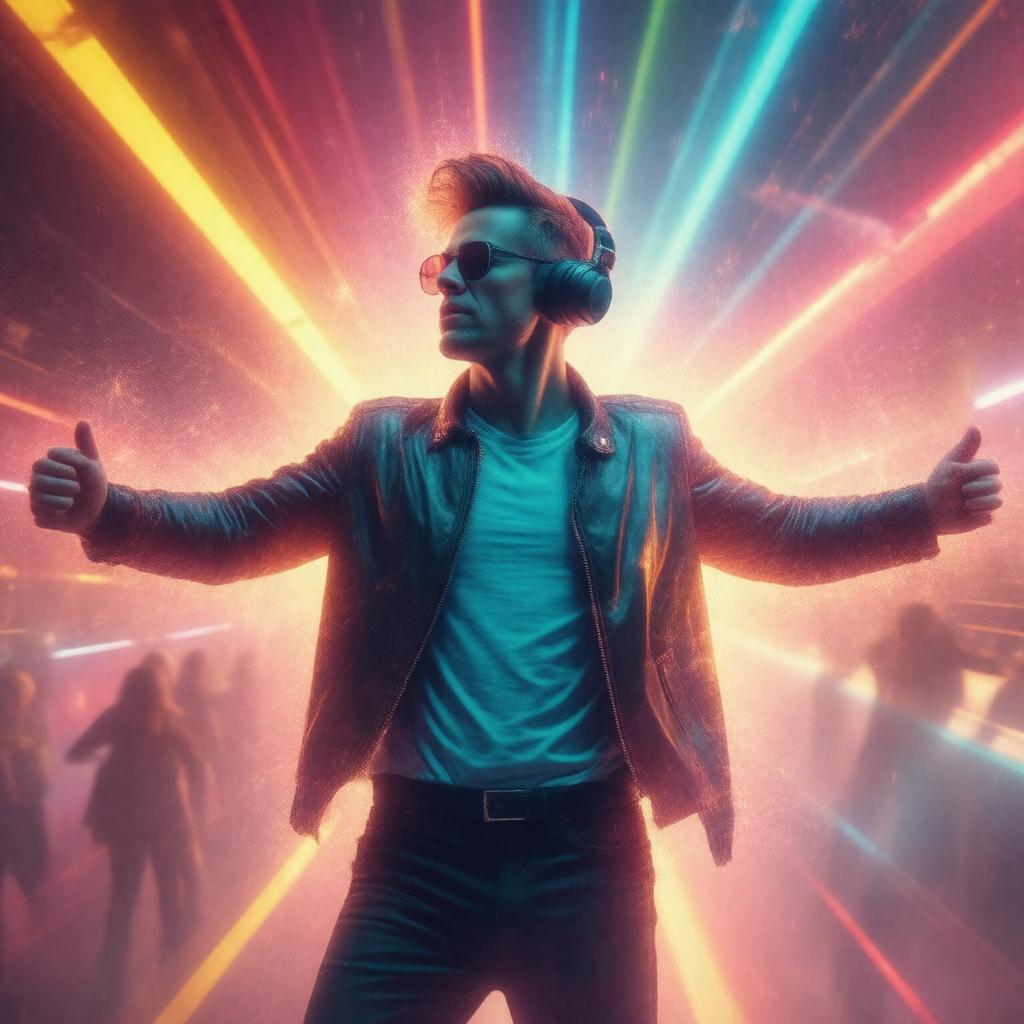 AI-created image of Rock DJ