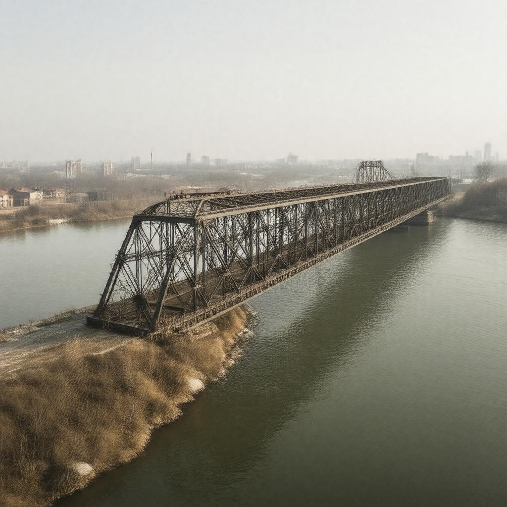 AI-created image of Rock Island Bridge