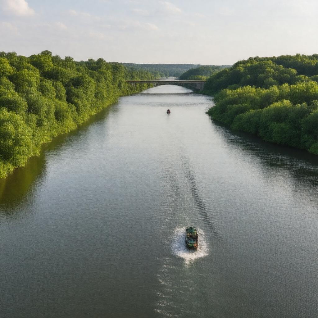 AI-created image of Rock River