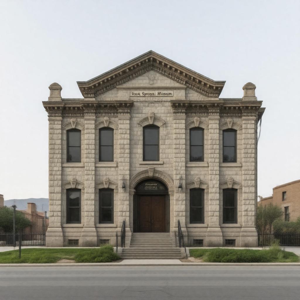 AI-created image of Rock Springs Historical Museum