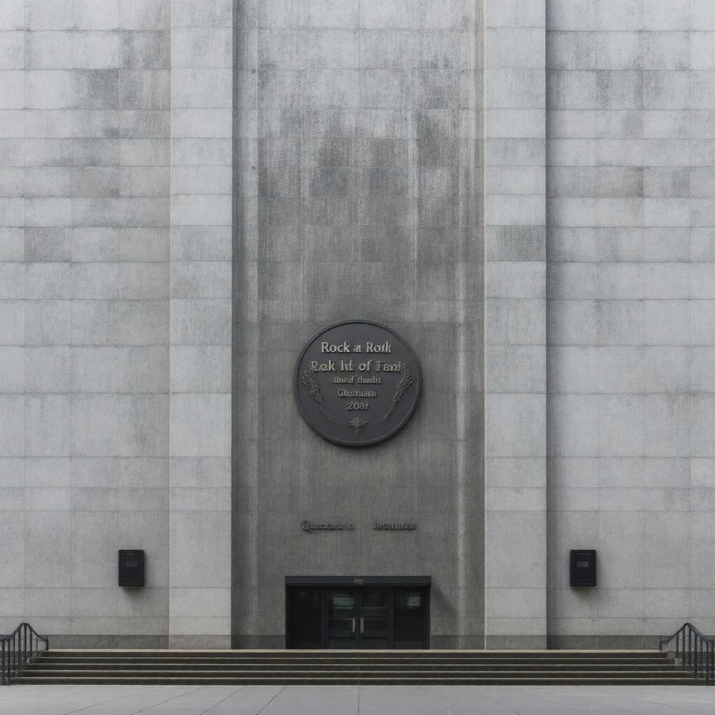 Click to view larger image AI-created image of Rock and Roll Hall of Fame (as member of Queen)