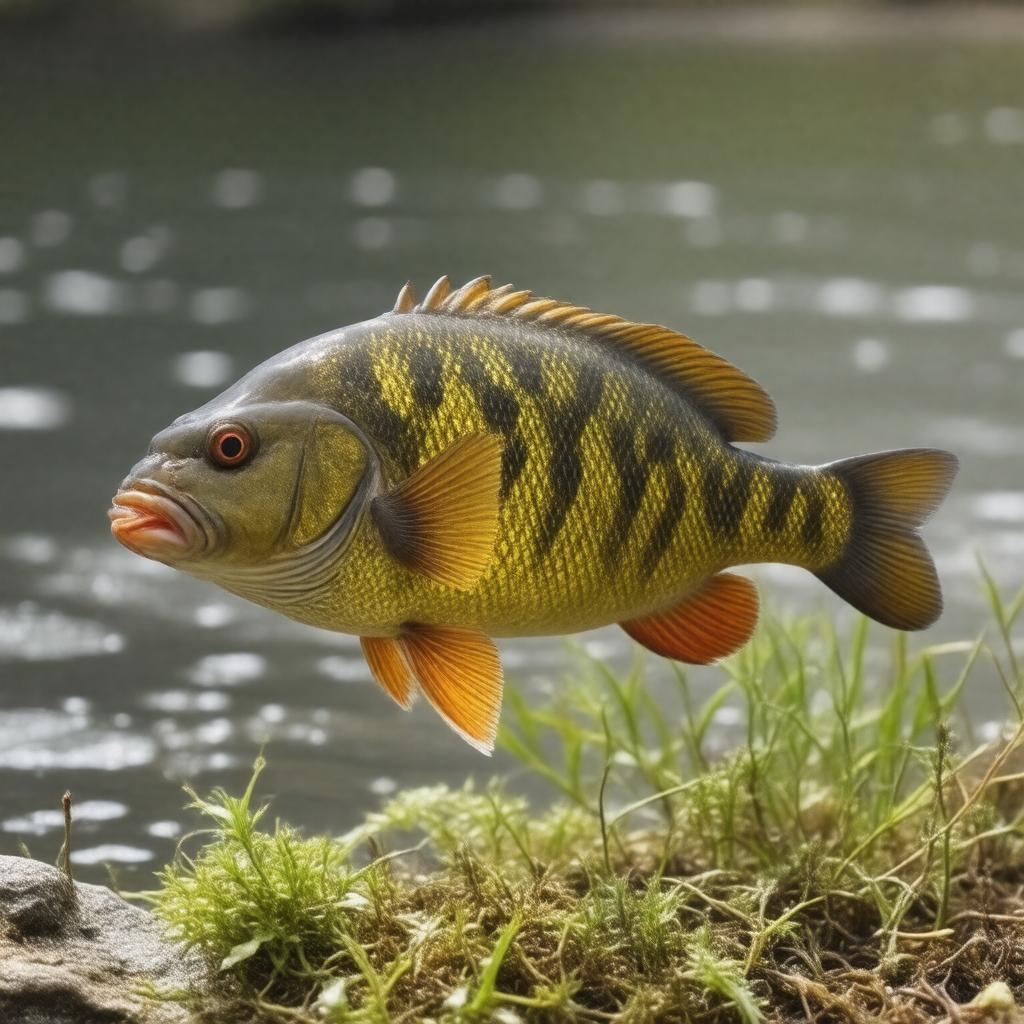 AI-created image of Rock bass
