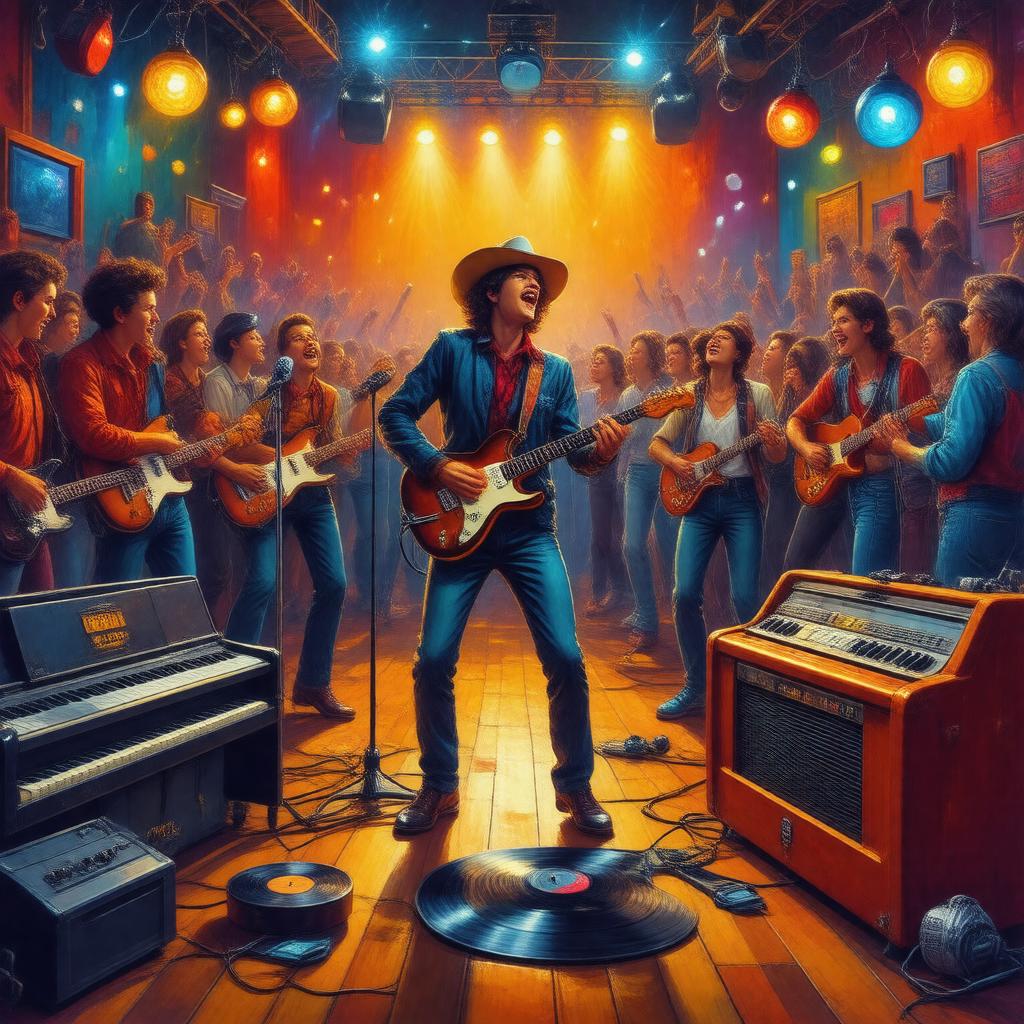 AI-created image of Rock 'n' Roll