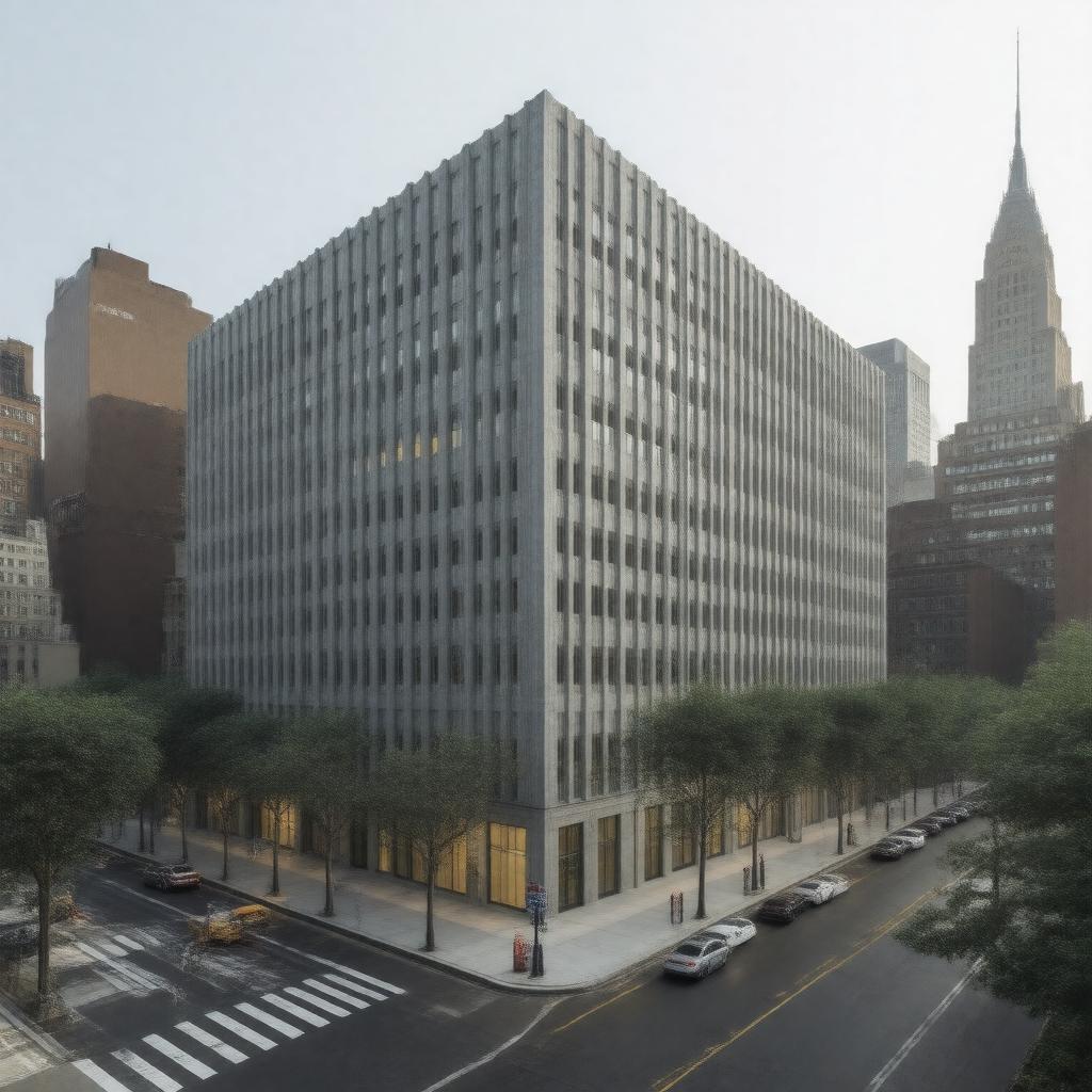 AI-created image of Rockefeller Brothers Fund
