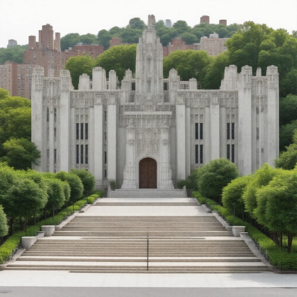 AI-created image of Rockefeller University