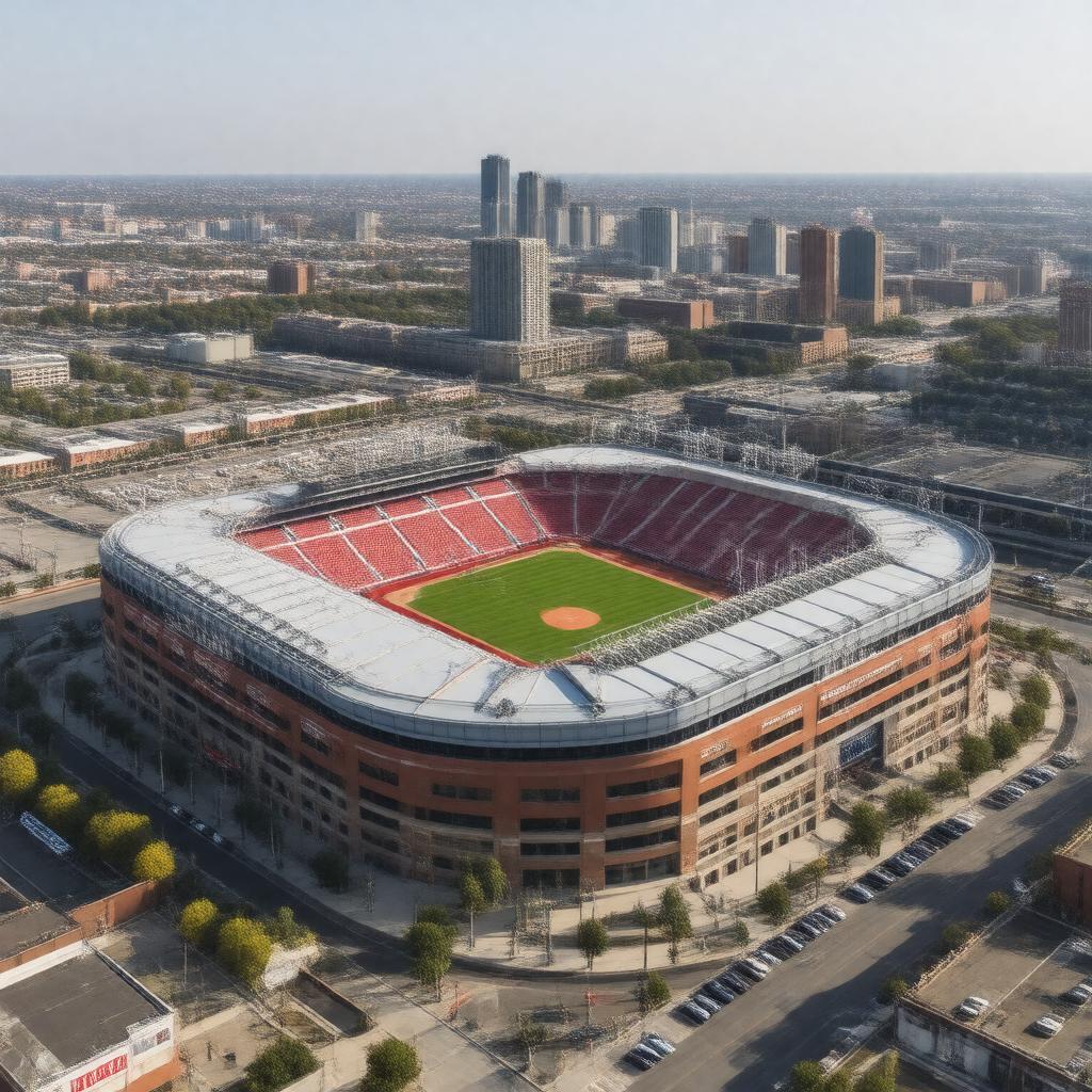 AI-created image of Rocket Mortgage FieldHouse