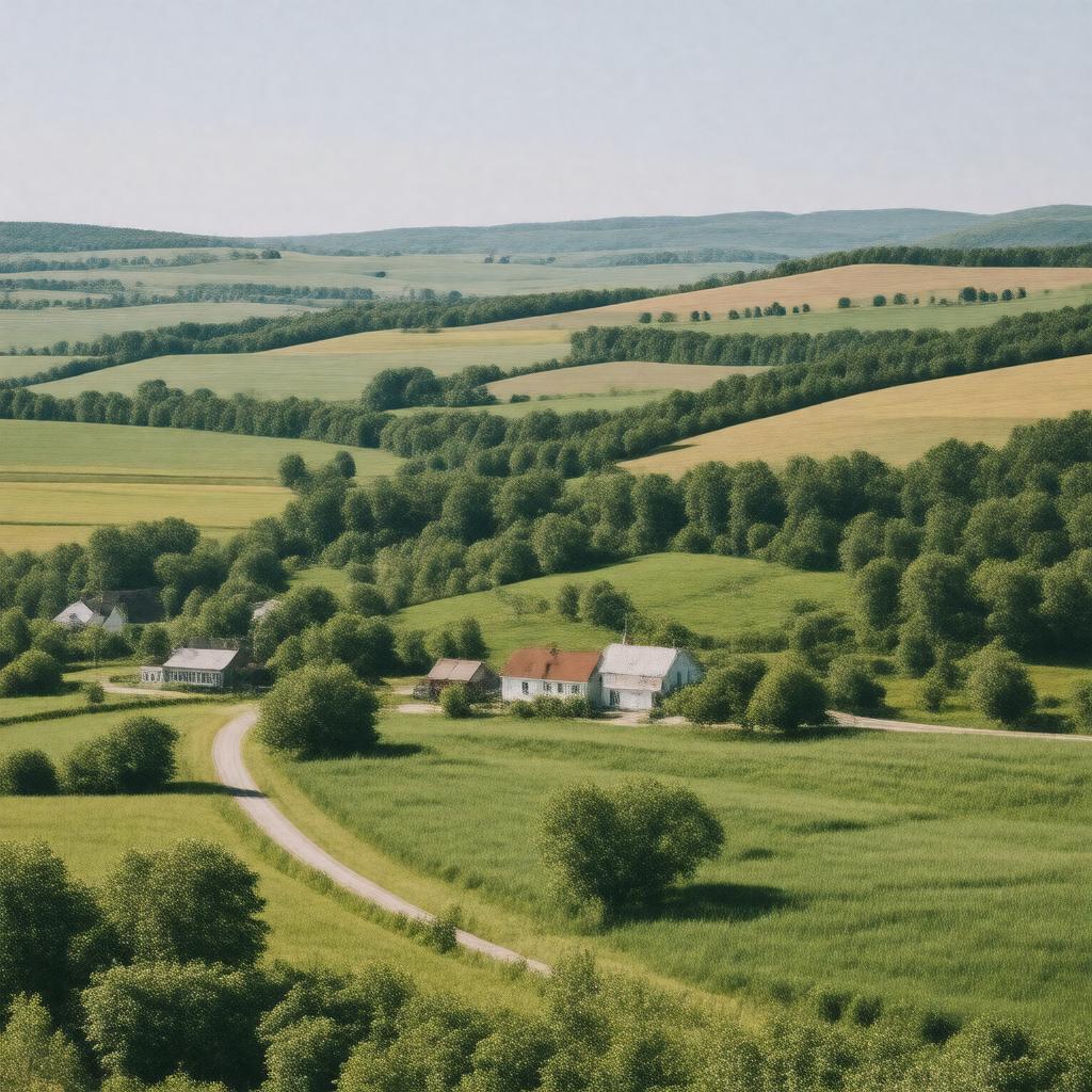 AI-created image of Rockland, Brown County, Wisconsin