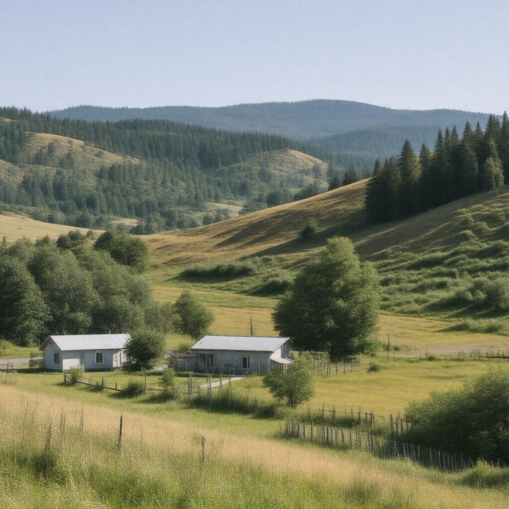 AI-created image of Rockland, California