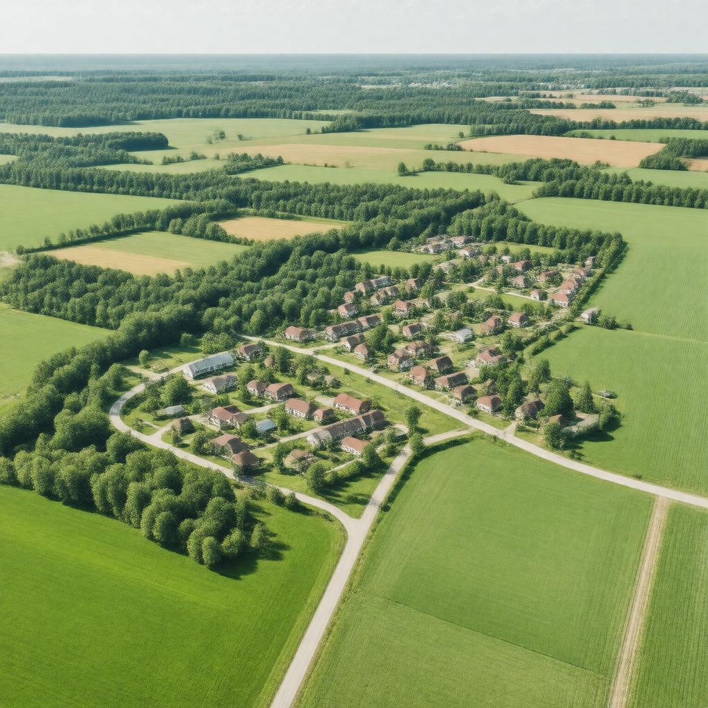 AI-created image of Rockland, Manitowoc County, Wisconsin