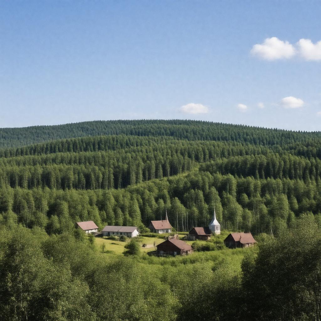 AI-created image of Rockland, Michigan