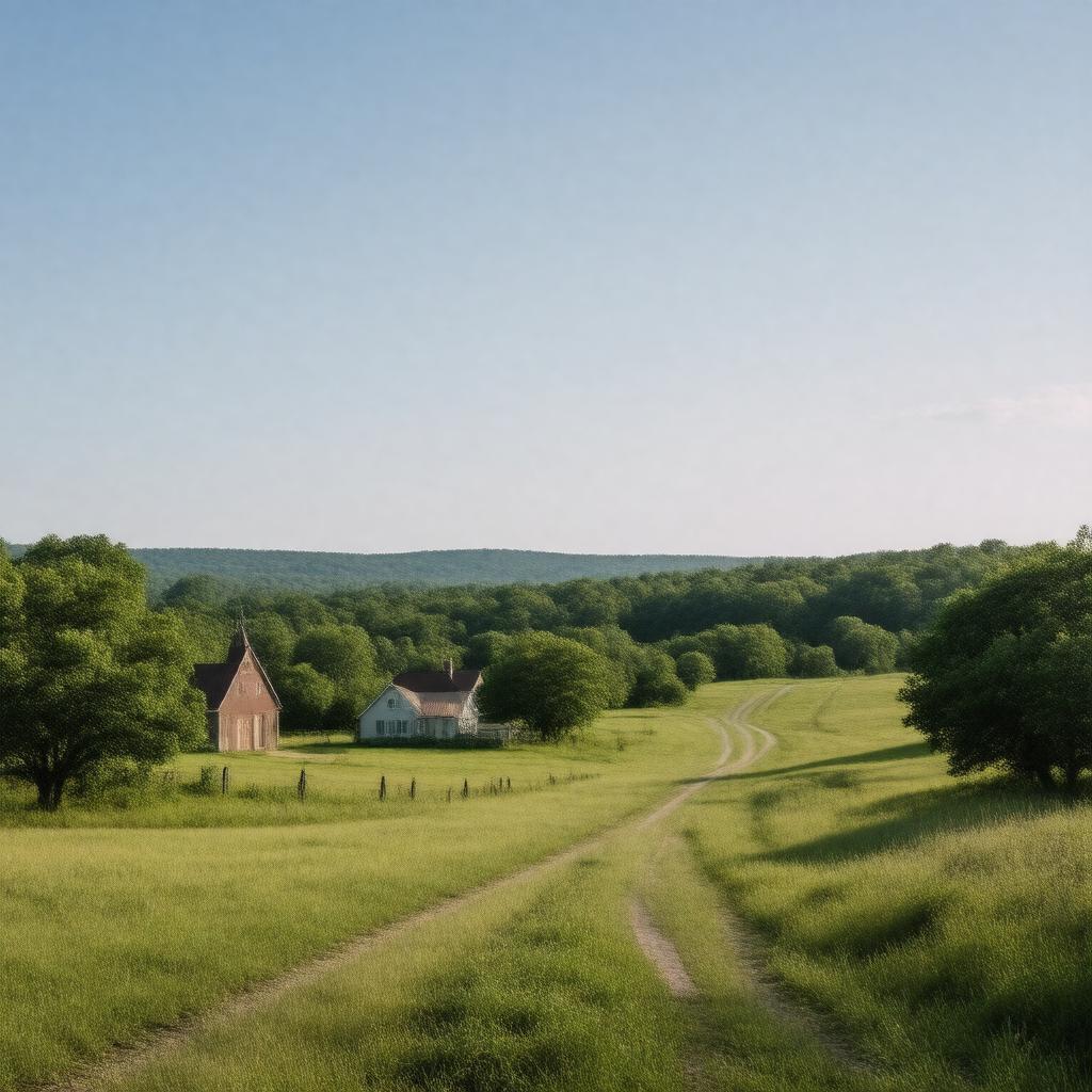 AI-created image of Rockland, Texas