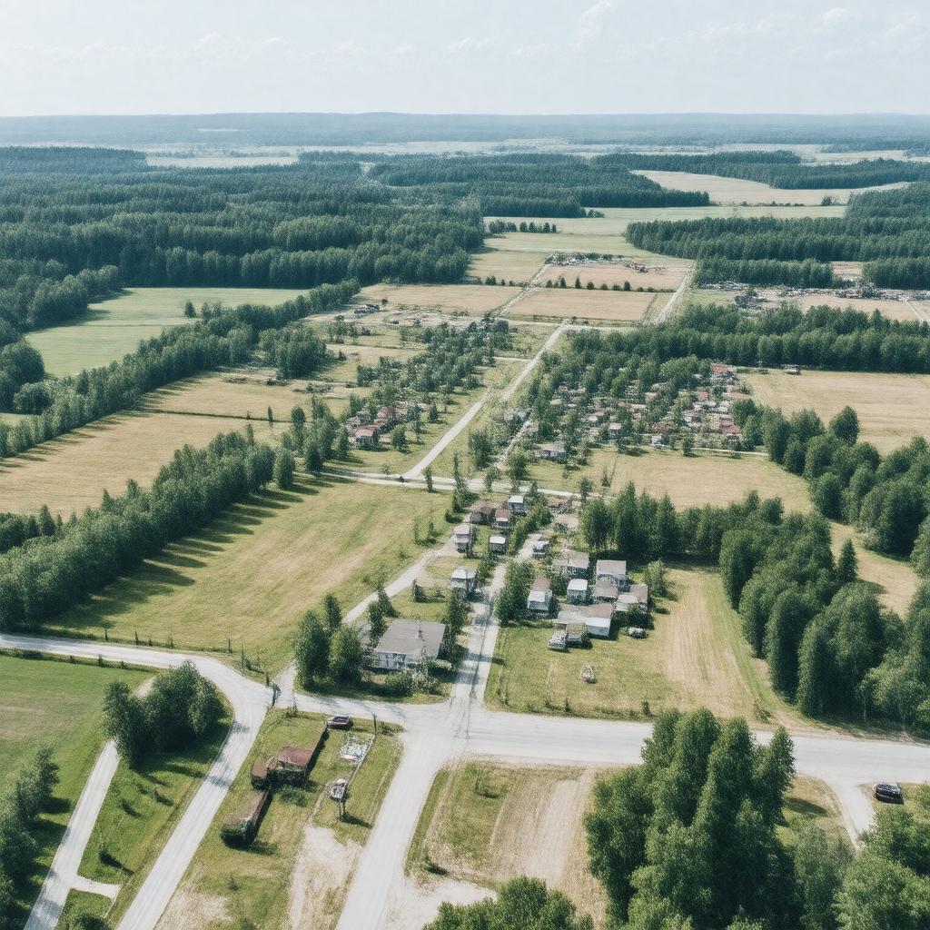 AI-created image of Rockland Township, Michigan